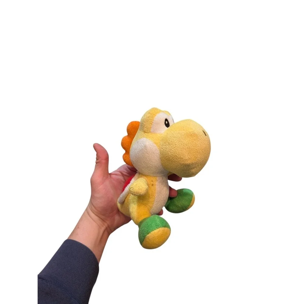 2010 Nintendo WII Super Mario Bros YOSHI Sitting Plush Stuffed Animal Toy 7